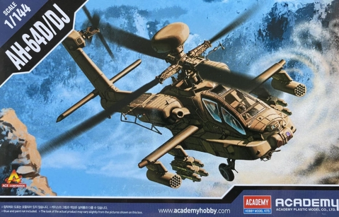 Model avion AH-64D Apache