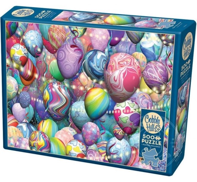 Puzzle Cobble Hill petrecere cu baloane 500 de piese