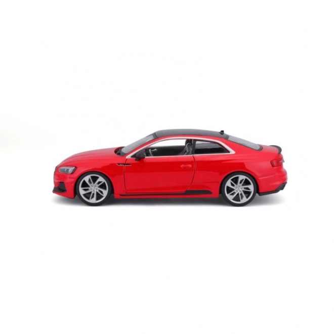 Model metalic Audi RS 5 Coupe roșu 1:24