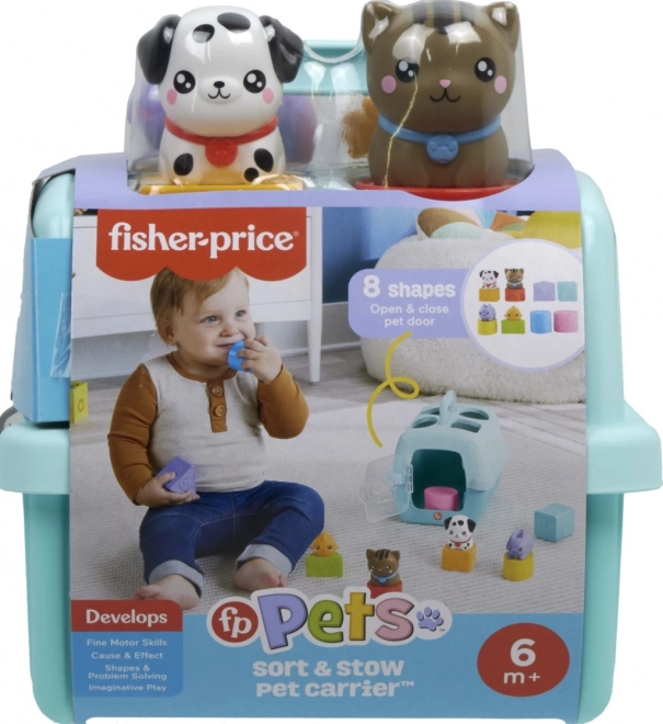 Jucărie sortare forme cu animale Fisher-Price