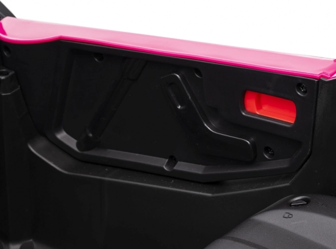 Automobil electric pentru copii Buggy Madman UTV-MX roz