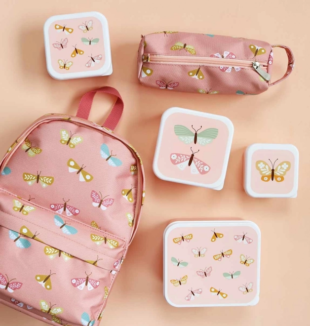 A Little Lovely Company Rucsac mic pentru copii – Fluturi