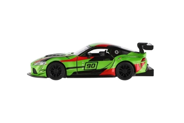 auto de jucarie Toyota GR Supra Racing din metal cu motorizare înapoiere