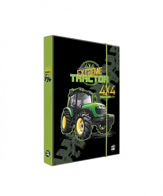 Cutie pentru caiete A5 cu tractor