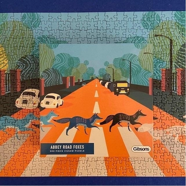 Puzzle Foxes Abbey Road 500 piese