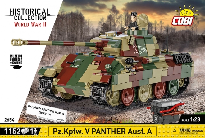 Tanc Pz.Kpfw. V Panther Ausf. A - Set de construcție