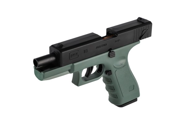 Pistolă cu bile din spumă cu ținte