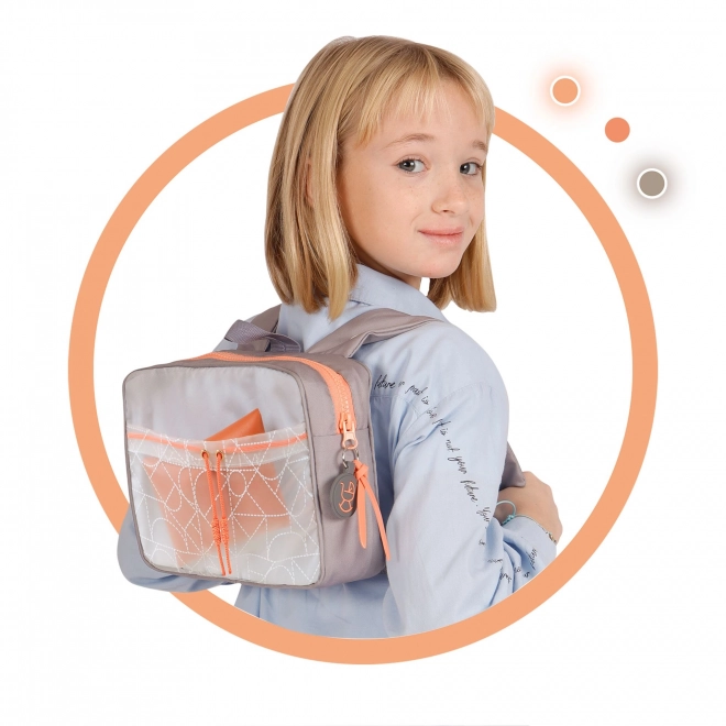 Carucior pliabil pentru papusi gemene cu rucsac City X