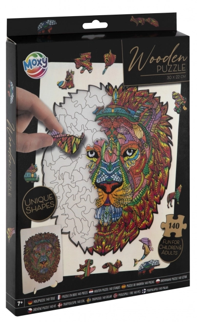 MOXY Puzzle Contur Leu 140 Piese