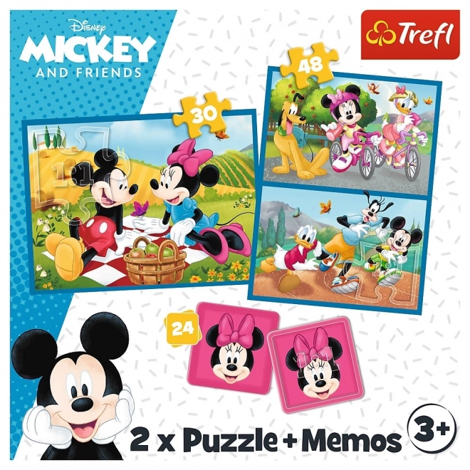 Puzzle și Jucătorie Memo Disney