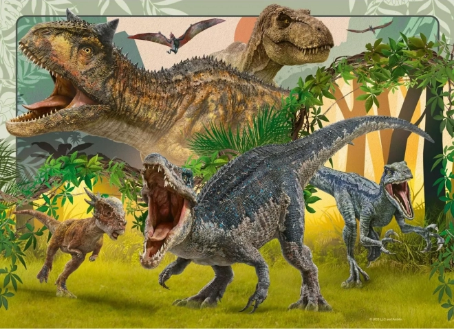 Puzzle Jurassic World 4x100 piese