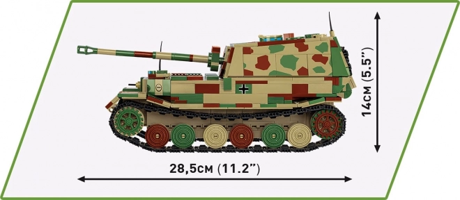 Model de construcție Panzerjäger Tiger (P) Elefant