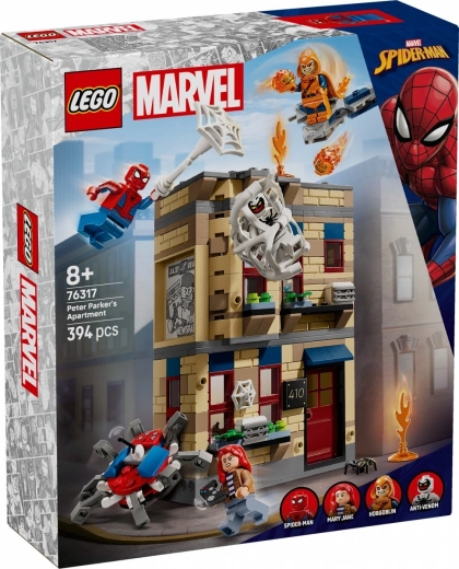 LEGO Marvel apartamentul lui Peter Parker – set de acțiune SPIDER-MAN