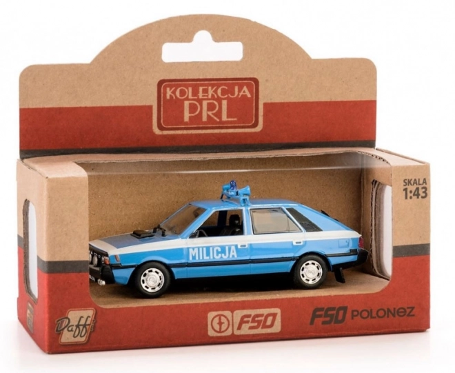 Pojazd colecționabil Polonez Milicja