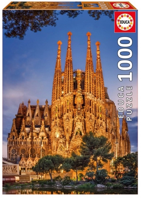 Puzzle Educa Sagrada Familia Barcelona 1000 de piese