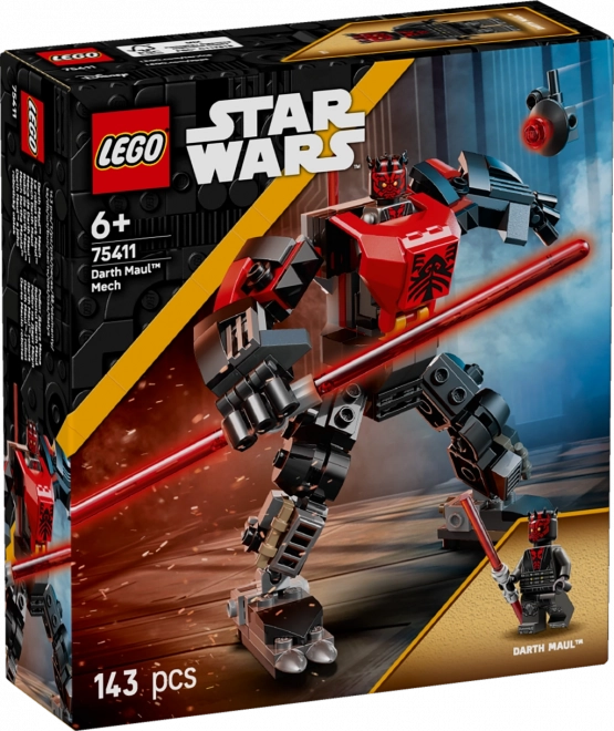LEGO Star Wars Darth Maul și costumul său robotic