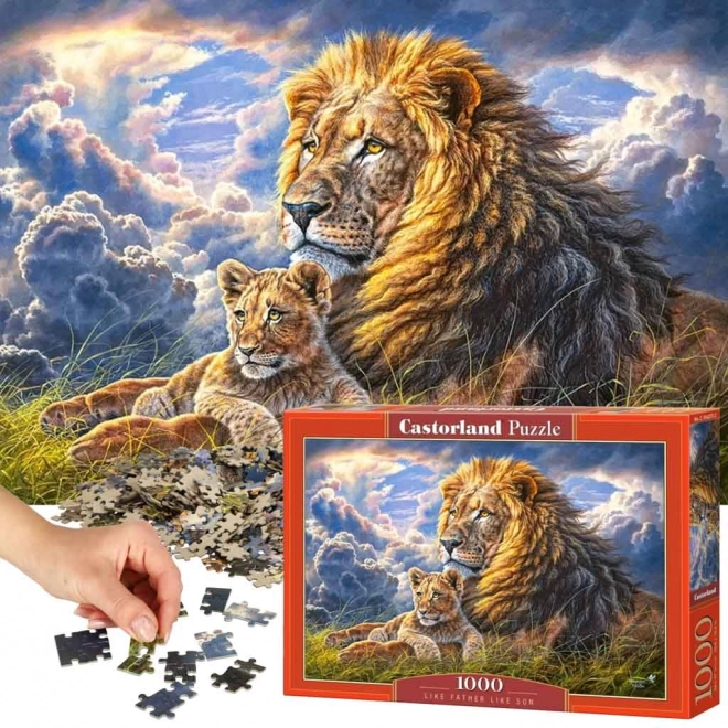 Puzzle 1000 piese Jako tată, așa și fiu