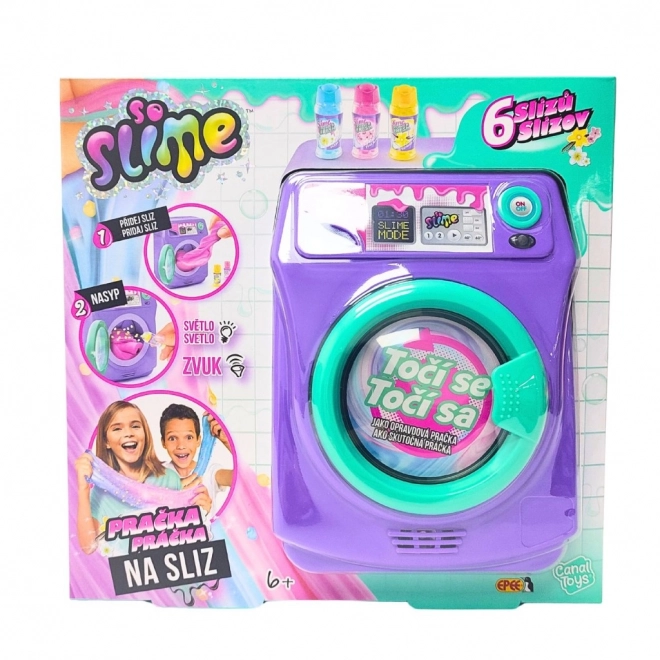 So Slime set creație slime parfumat cu mașină de spălat