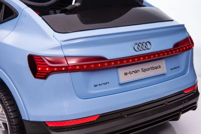 Audi E-Tron Mașină cu baterie albastră QLS-6688