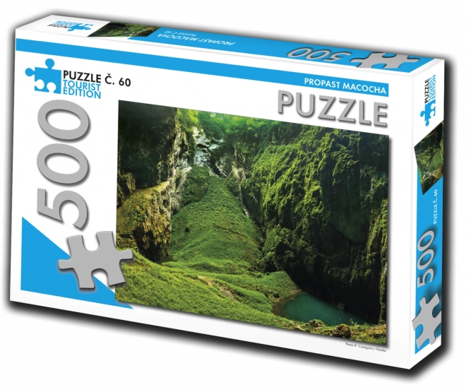 Ediția turistică puzzle Propast Macocha 500 piese