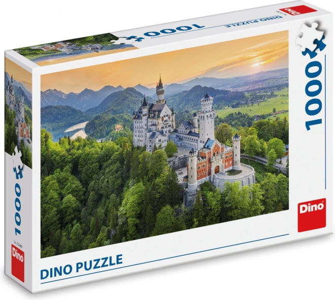 Puzzle Neuschwanstein Primăvara 1000 piese