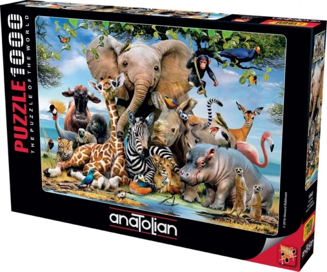 Puzzle africă zâmbitoare 1000 piese