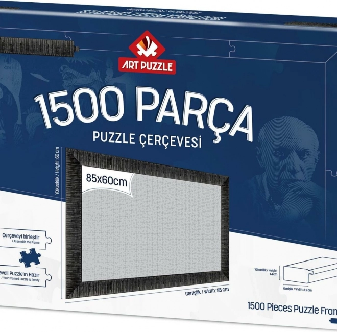 Ramă pentru puzzle 85x60 cm negru