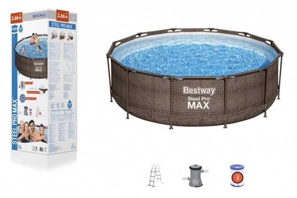 Piscină cu filtru 366 x 100cm în cutie 43x115x36cm