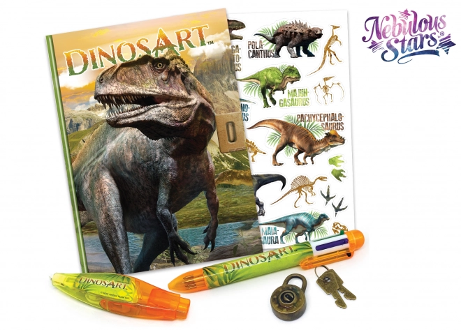 DinosArt jurnal cu lacăt