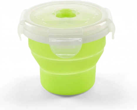 Bol silicon pliabil 230ml Verde