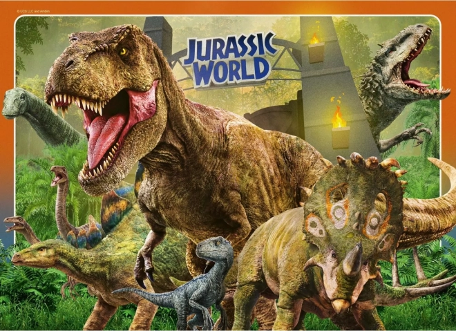 Puzzle Jurassic World 4x100 piese