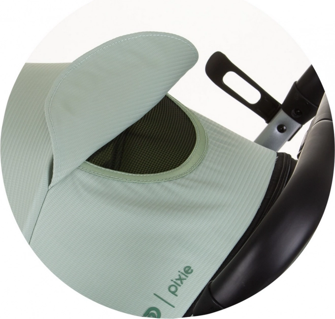 Cărucior sportiv Pixie verde pastel