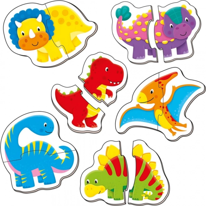 Puzzle pentru copii Dinozauri de la Galt