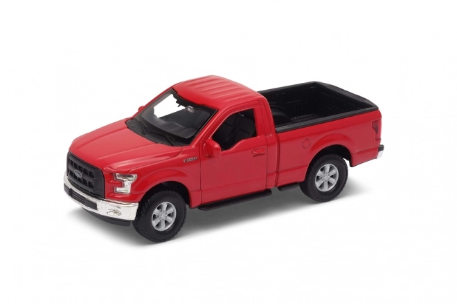 Mașină Welly Ford F-150 Regular Cab (2015) 1:34 Verde închis