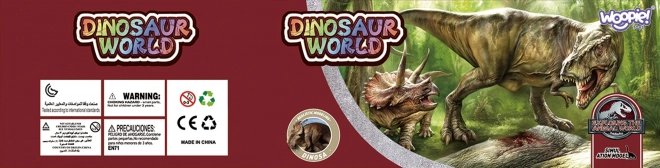 Set figurine Dinozauri XL cu covoraș