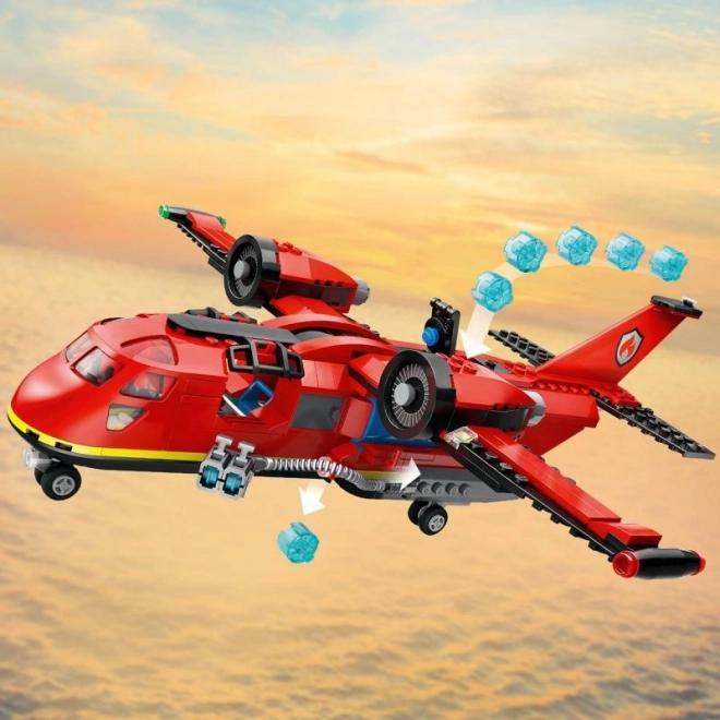 Avion de salvare pompieri LEGO City