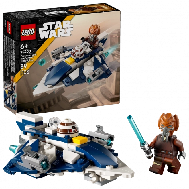 LEGO Star Wars Plo Koon și Interceptorul Său Jedi