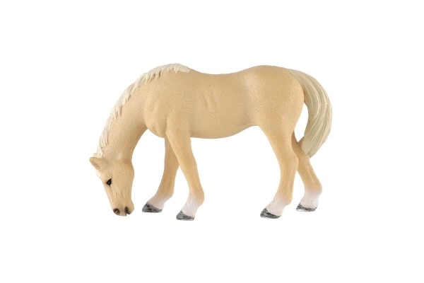 Cal încântător palomino de 13cm din plastic