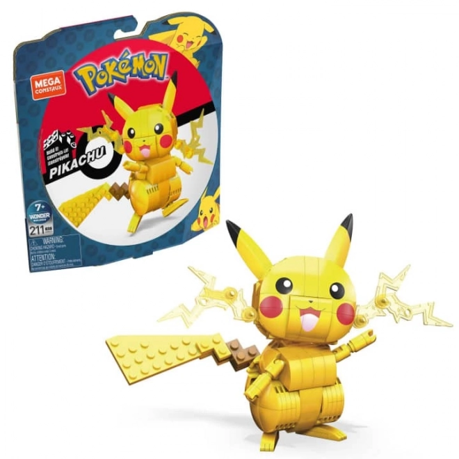 mega construx construiește și expune un pokemon – Pikachu