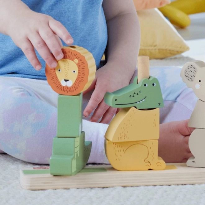 Animăluțe de lemn sortare și potrivire Fisher-Price