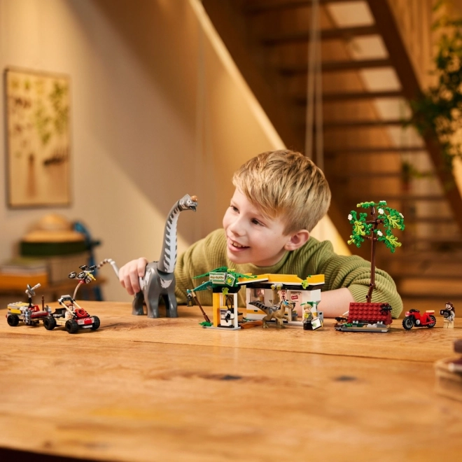 LEGO Jurassic World Pe urmele titanosaurlui și raptorului