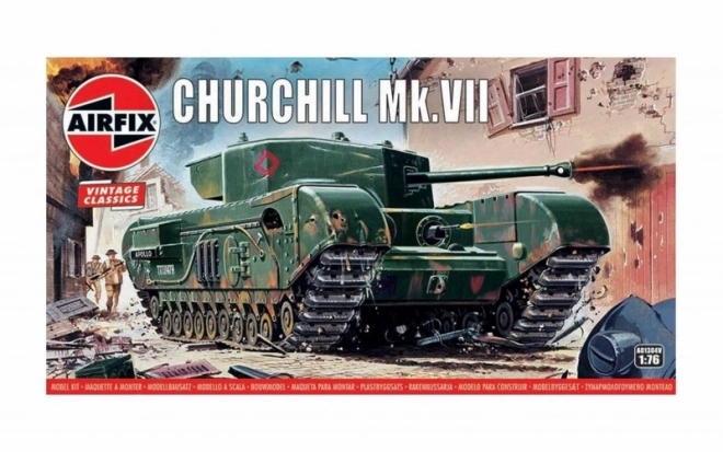 Model plastic Tanc Churchill MkVII