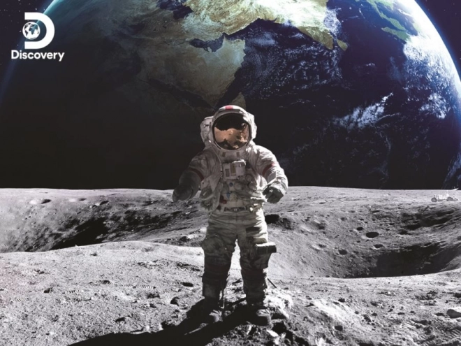 Puzzle 3D Descoperire Astronaut 300 Piese