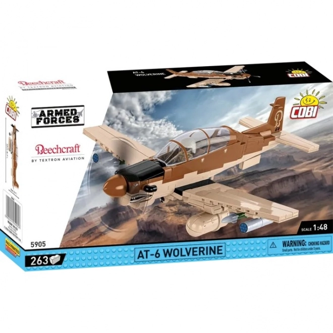 Set de asamblare avion AT-6 Wolverine