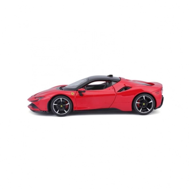 Mașina de jucărie Ferrari SF90 Stradale roșie 1:24