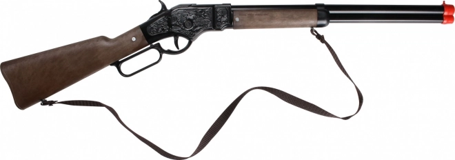 Pușcă metalică de cowboy cu 8 cartușe