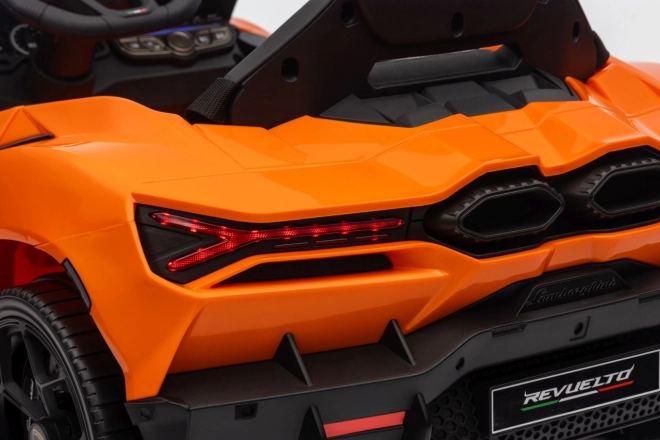 Mașină electrică pentru copii Lamborghini Revuelto portocalie