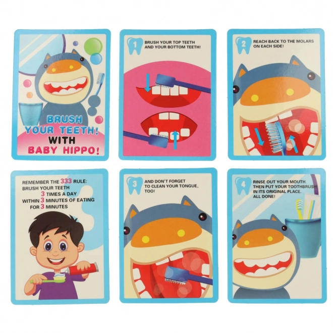 Set dentist hipopotam – roz