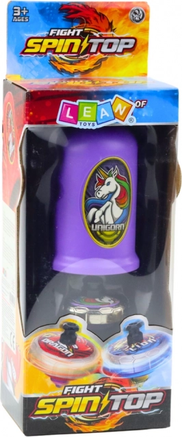 Set cu titirez lansator Unicorn violet
