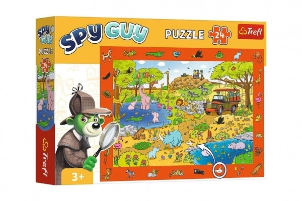 Puzzle Obserwative Safari Spy Guy